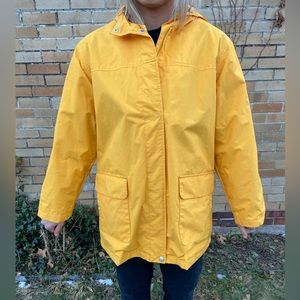 Brand new Eddie Bauer yellow coat